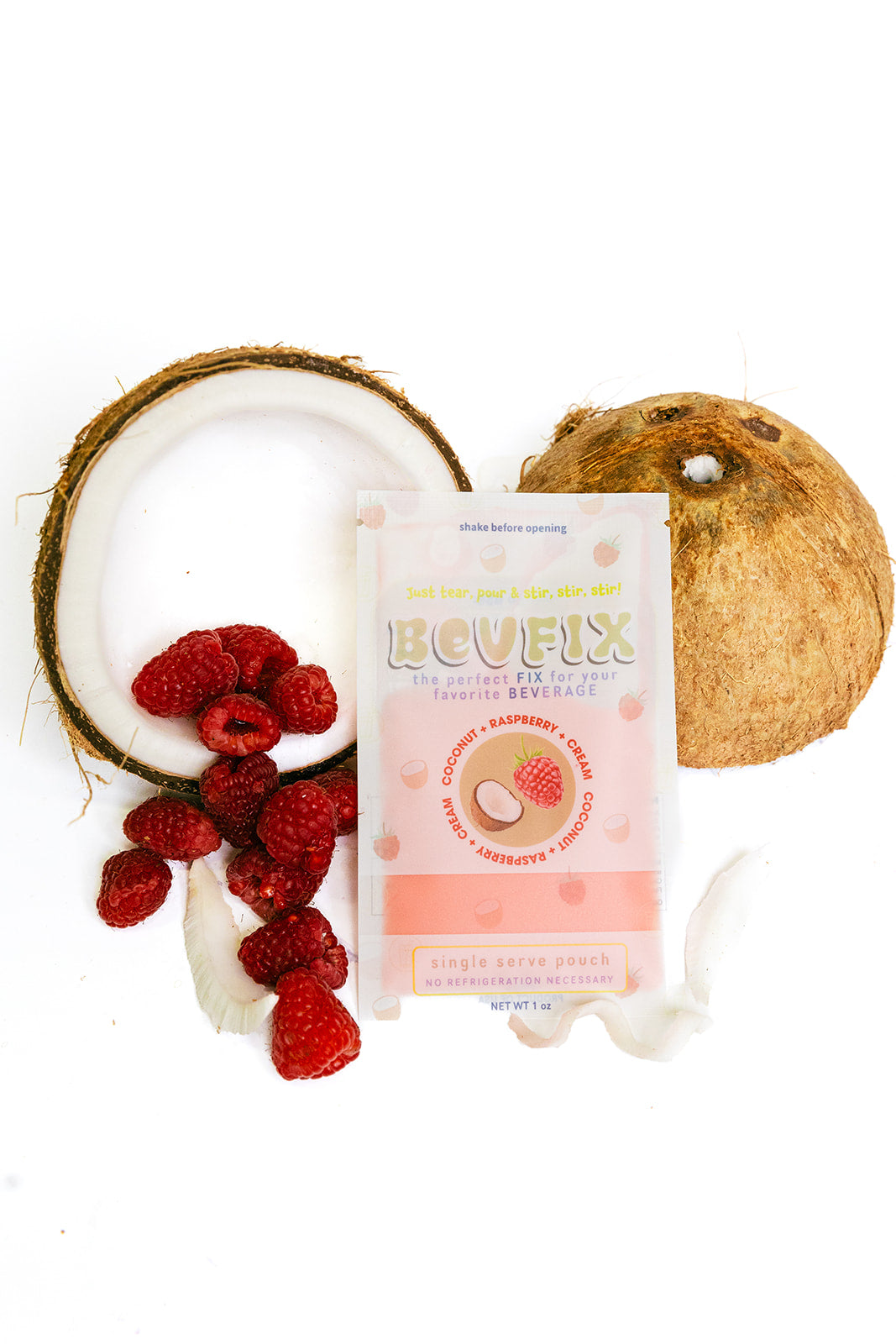 Coconut + Raspberry