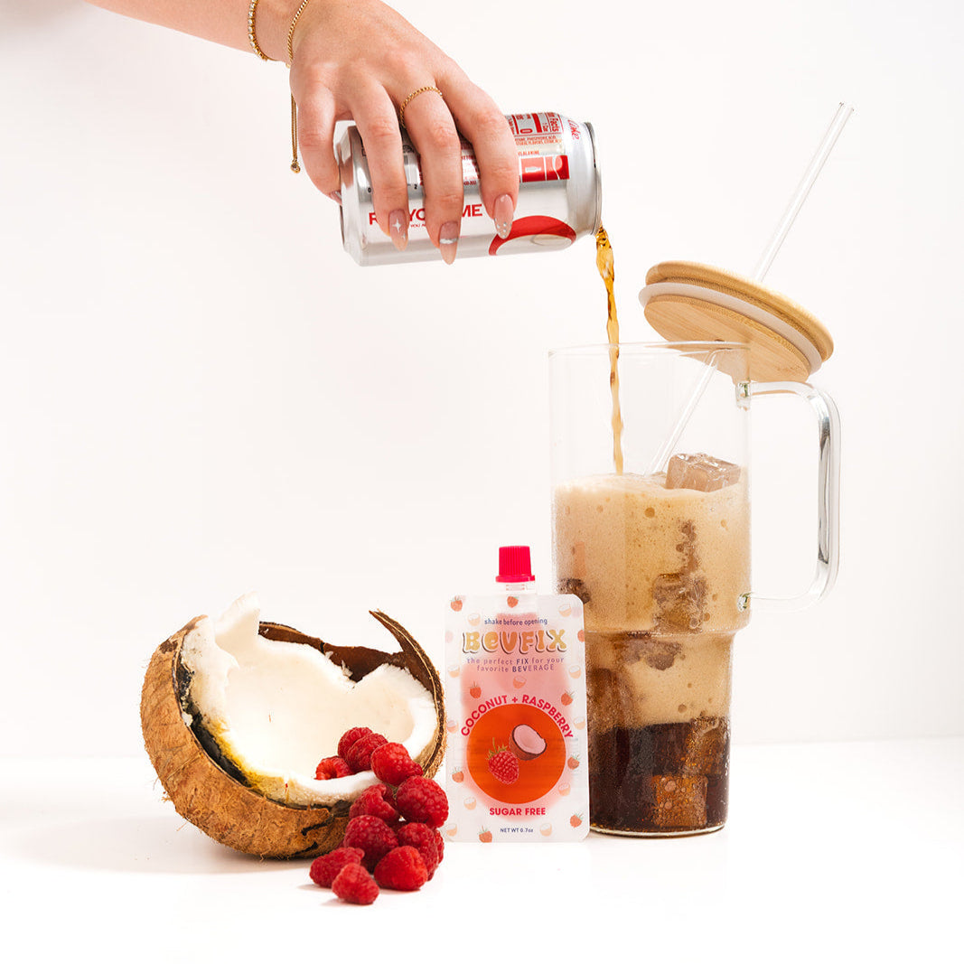 Coconut + Raspberry