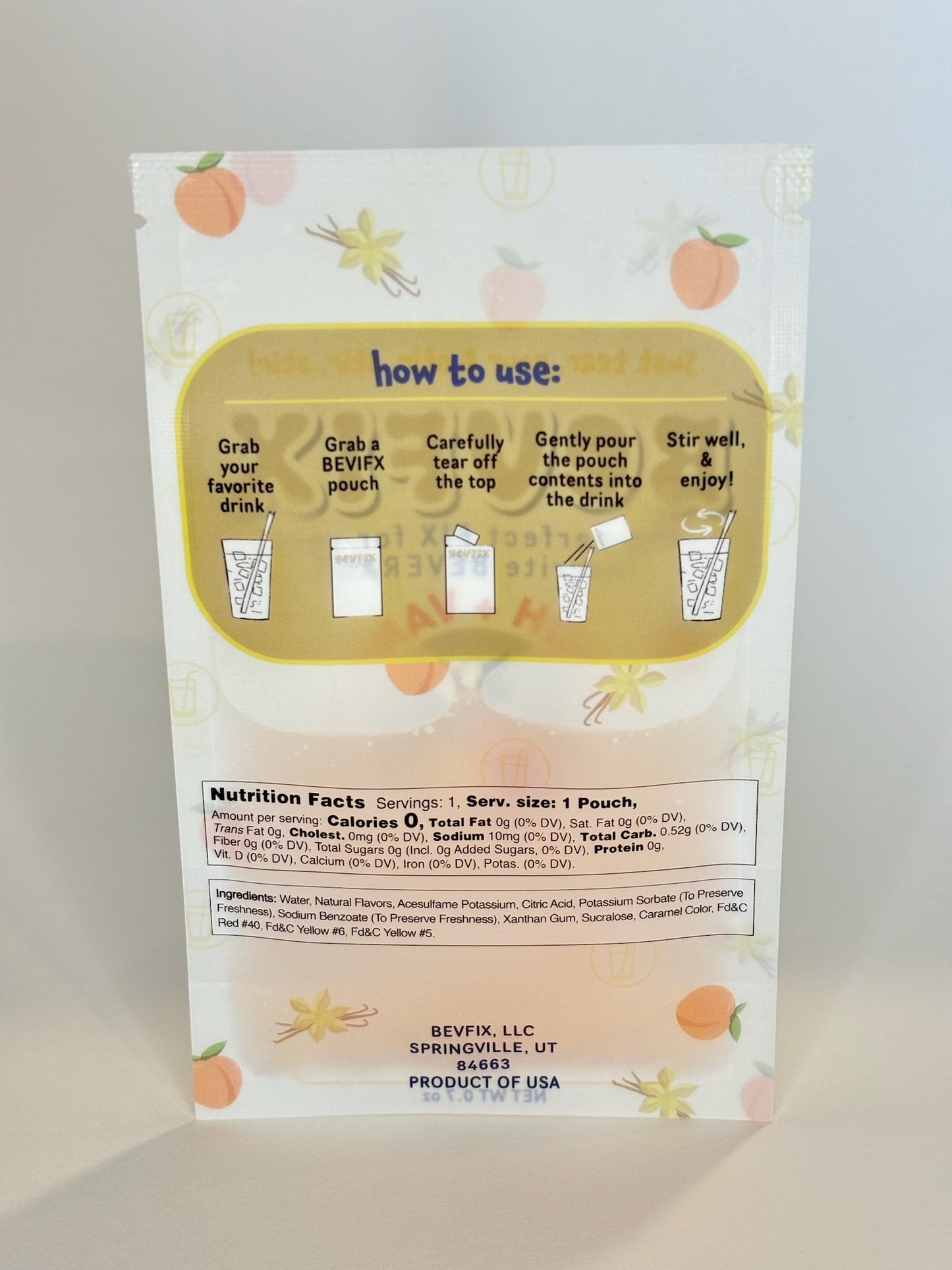 Peach + Vanilla