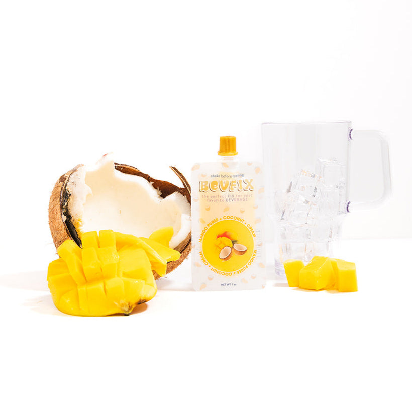 Mango Puree + Coconut + Cream