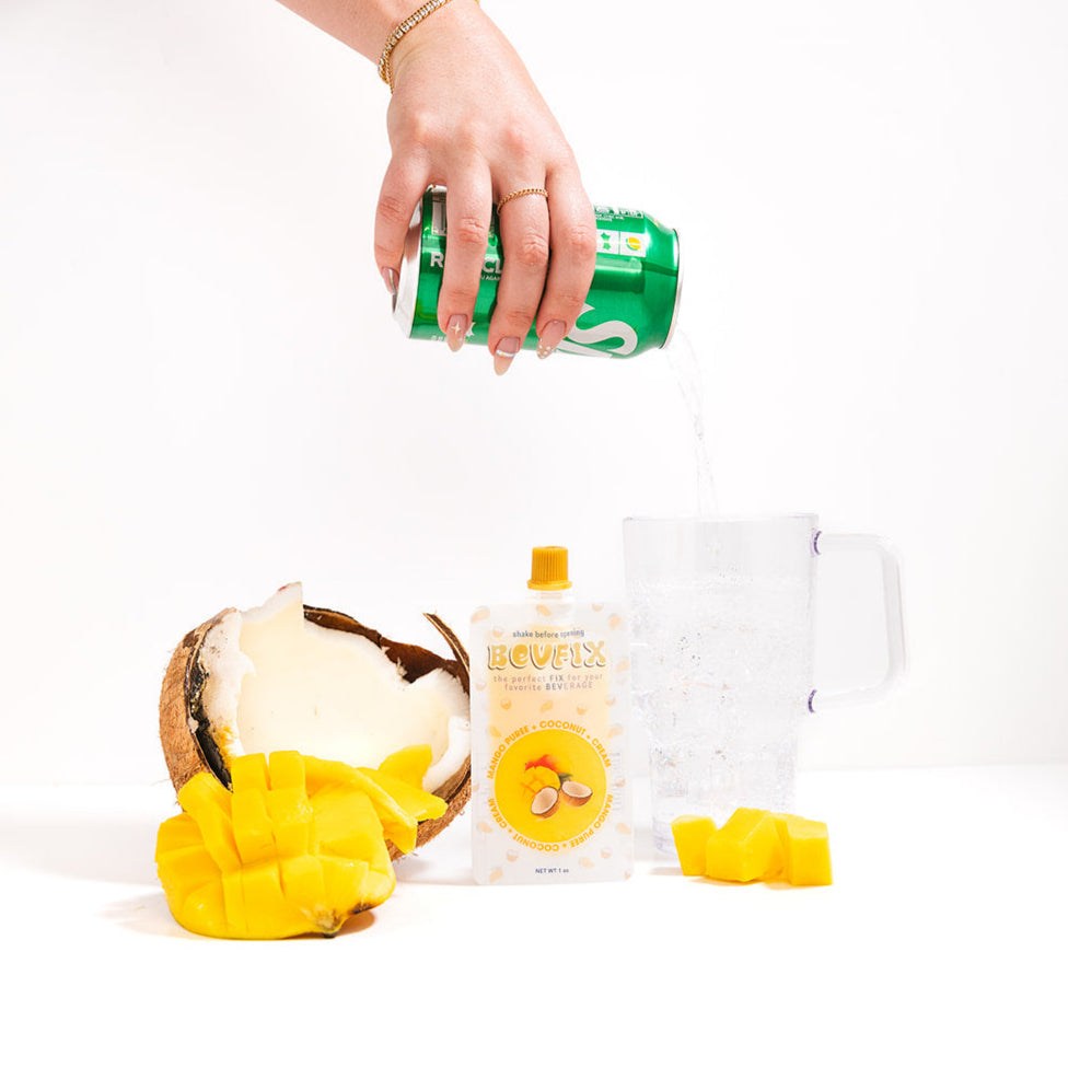 Mango Puree + Coconut + Cream